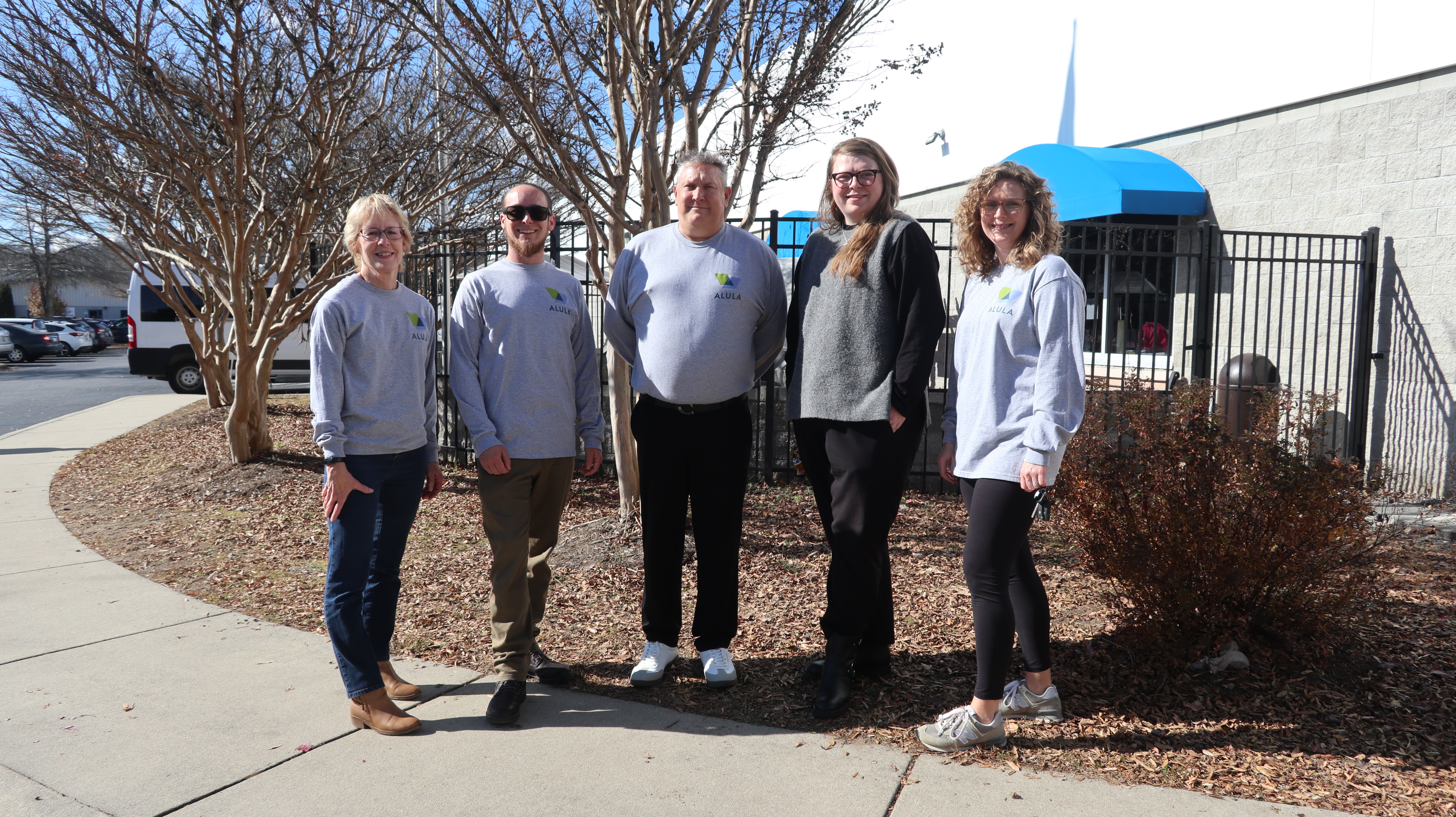 ALULA's abilIT team. From left to right: Carla Hill, Wes Shipley, Jeff Luttrell, Erin Baty, and Erica Whitaker. 