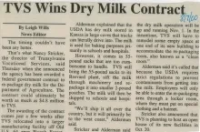 2001 newspaper clipping
