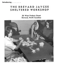 Brevard Jaycees Sheltered Workshop Inc.