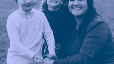 Kayde and her children